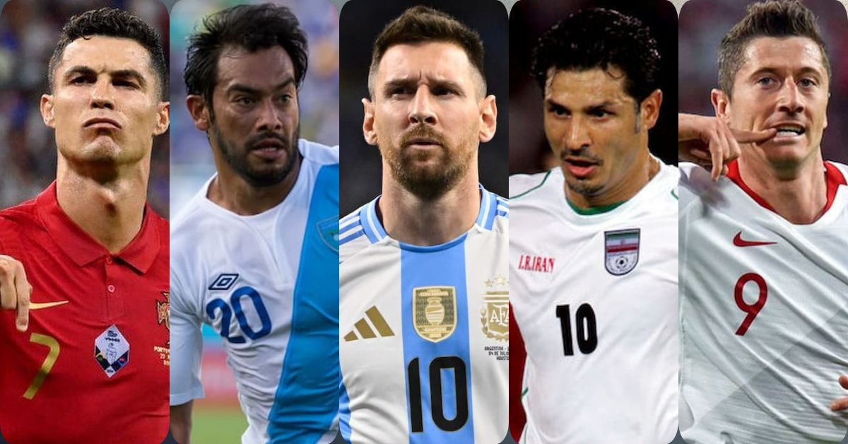 5 Top Skor Kualifikasi Piala Dunia