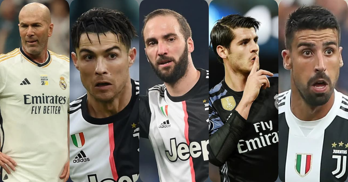 5 Pemain yang Pernah Membela Real Madrid dan Juventus