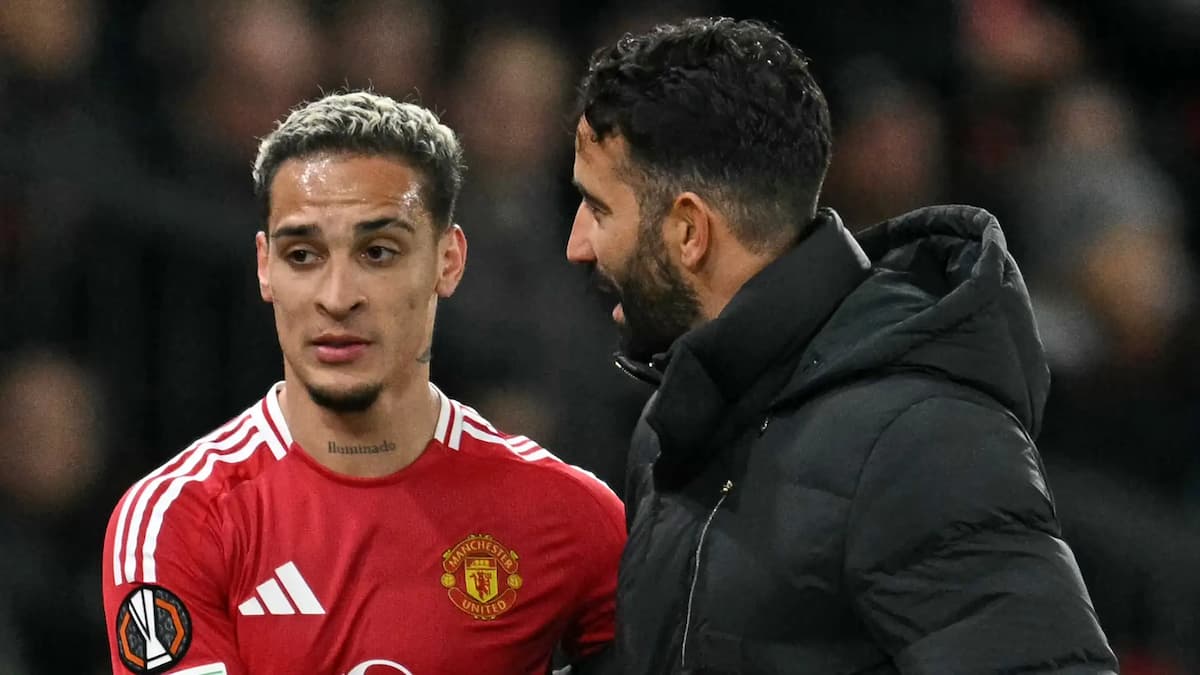Antony Ungkap Hubungan Kurang Harmonis dengan Amorim di Manchester United