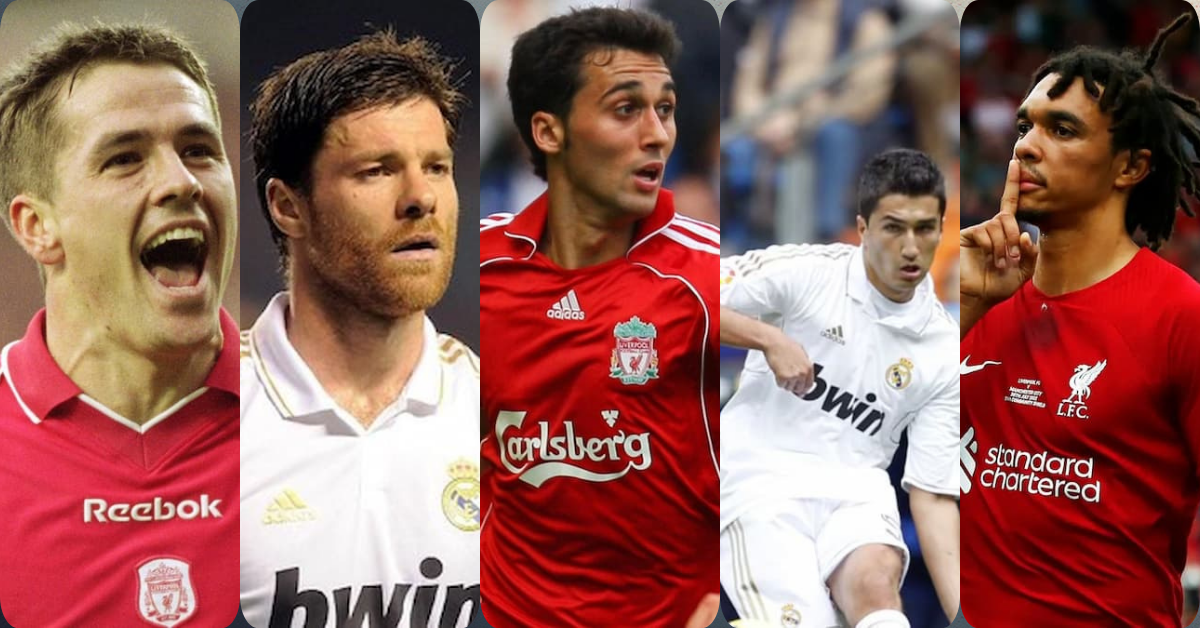 Pemain yang Pernah Membela Liverpool dan Real Madrid