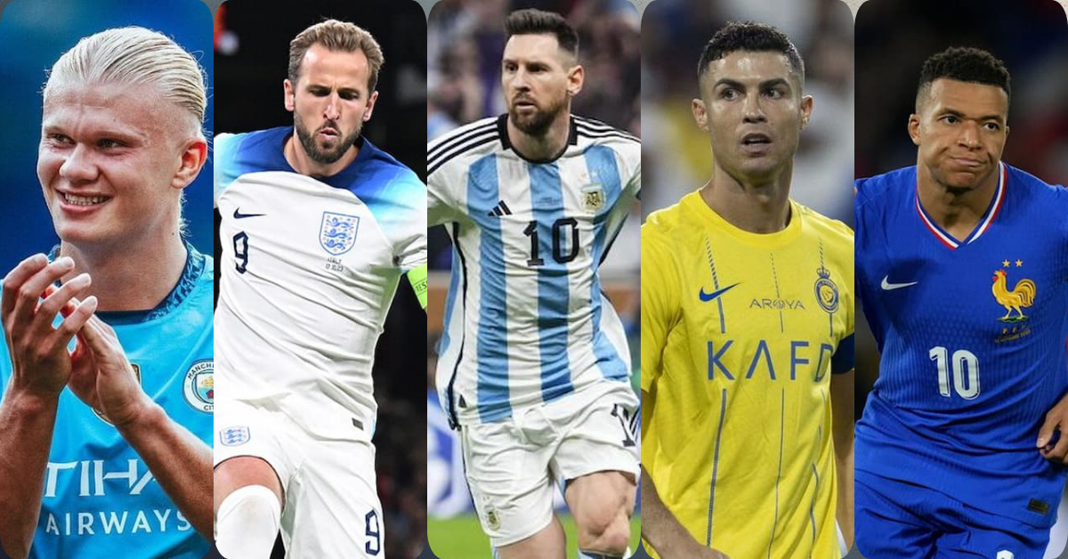 5 Pencetak Gol Terbanyak di Level Internasional Sejak 2020: Messi Kembali Ungguli Ronaldo