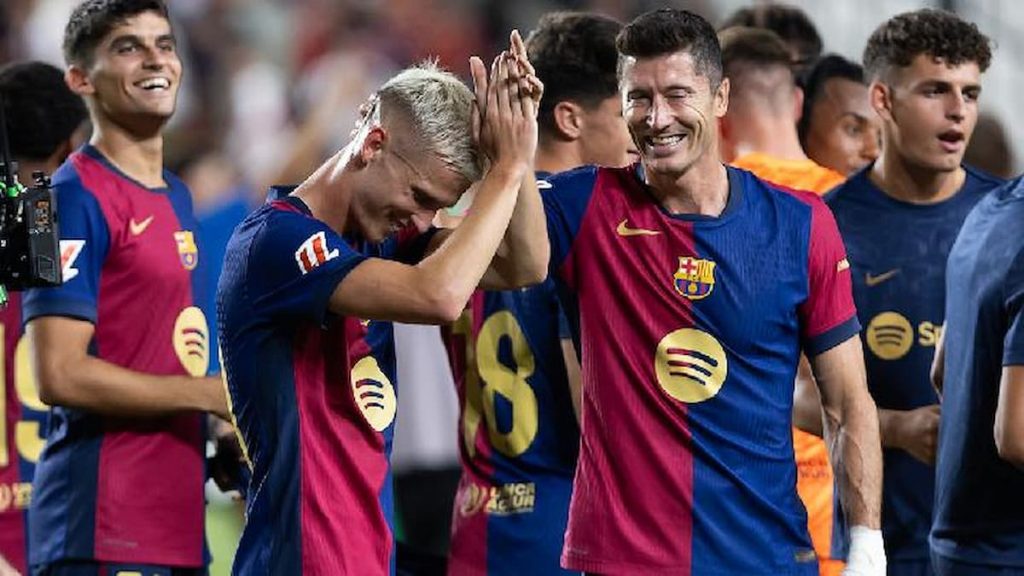 Barca Pesta Gol di Kandang Celta Vigo: Lewandowski Jadi Bintang Lapangan