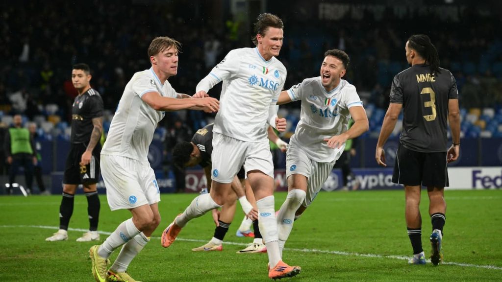 Magis McTominay: Napoli Bungkam Qarabağ 2-0 di Markas Sendiri
