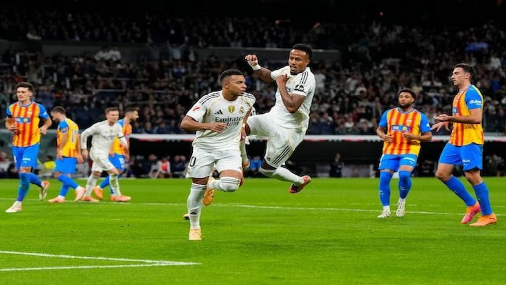 Menang Telak! Real Madrid Lalap Valencia dengan Kekuatan Penuh