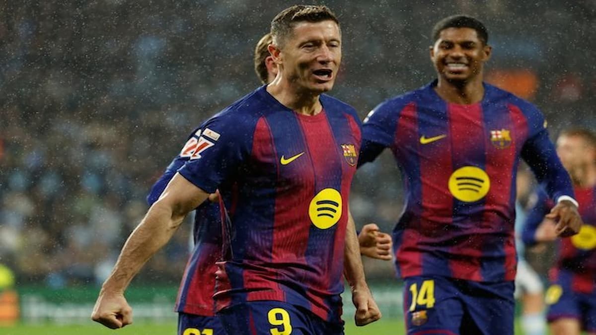 Barca Pesta Gol di Kandang Celta Vigo: Lewandowski Jadi Bintang Lapangan