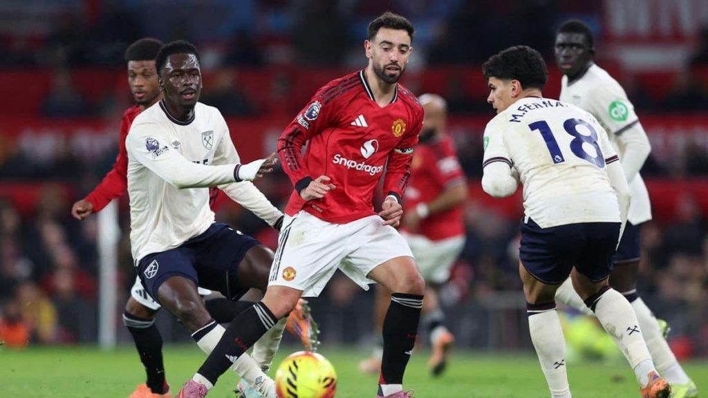 Hasil Man Utd vs West Ham: Gol Magassa Buyarkan Tiga Poin di Depan Mata Setan Merah