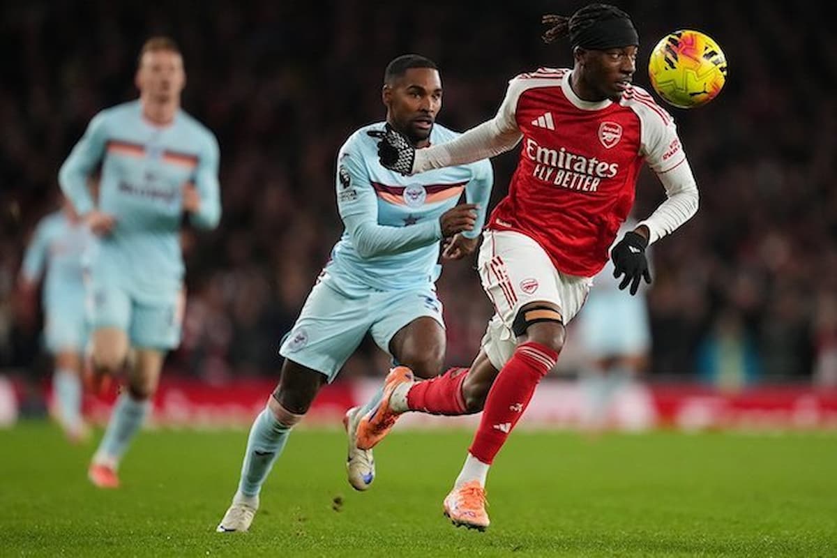 Hasil Pertandingan Arsenal vs Brentford: Gol Merino dan Saka Mantapkan The Gunners di Puncak Klasemen