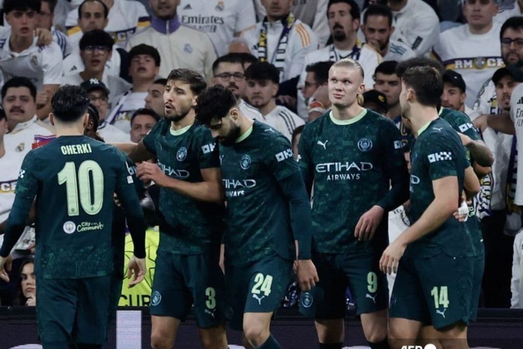 Haaland Hancurkan Bernabéu: Manchester City Menang 2–1 atas Real Madrid